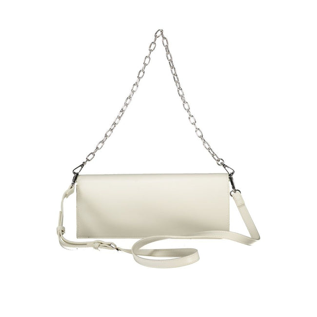 Mario Valentino White Polyethylene Women Handbag Mario Valentino