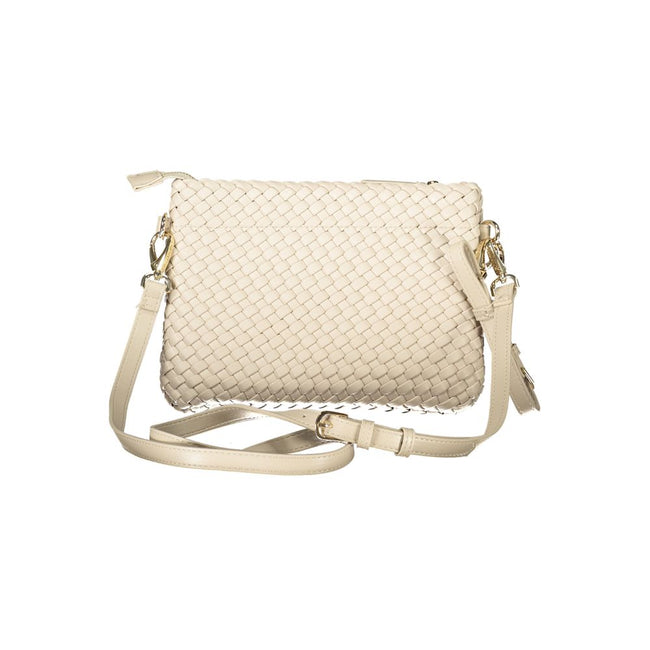 Mario Valentino Beige Polyethylene Women Handbag Mario Valentino
