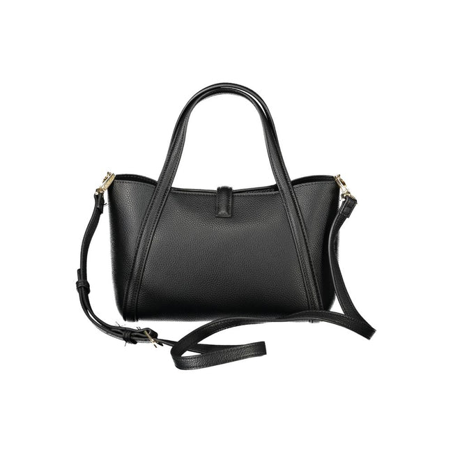 Mario Valentino Black Polyethylene Women Handbag Mario Valentino