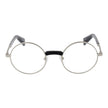 Yohji Yamamoto Silver Men Glasses Frame Yohji Yamamoto