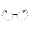 Yohji Yamamoto Silver Men Glasses Frame Yohji Yamamoto