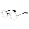 Yohji Yamamoto Silver Men Glasses Frame Yohji Yamamoto