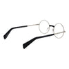 Yohji Yamamoto Silver Men Glasses Frame Yohji Yamamoto