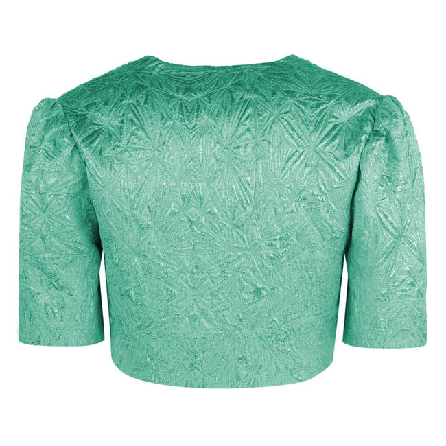 PINKO Blue Polyester Women Shrug PINKO