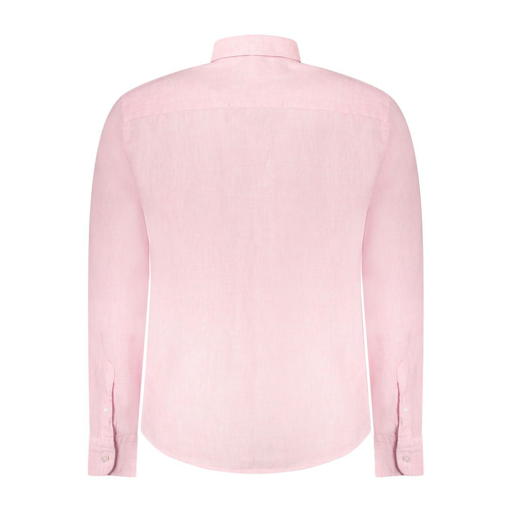 North Sails Pink Linen Shirt North Sails