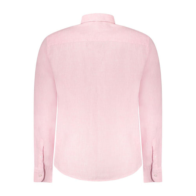 North Sails Pink Linen Shirt North Sails