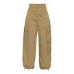 PINKO Beige Cotton Women Cargo Pant PINKO