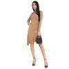 PINKO Beige Viscose Dress PINKO
