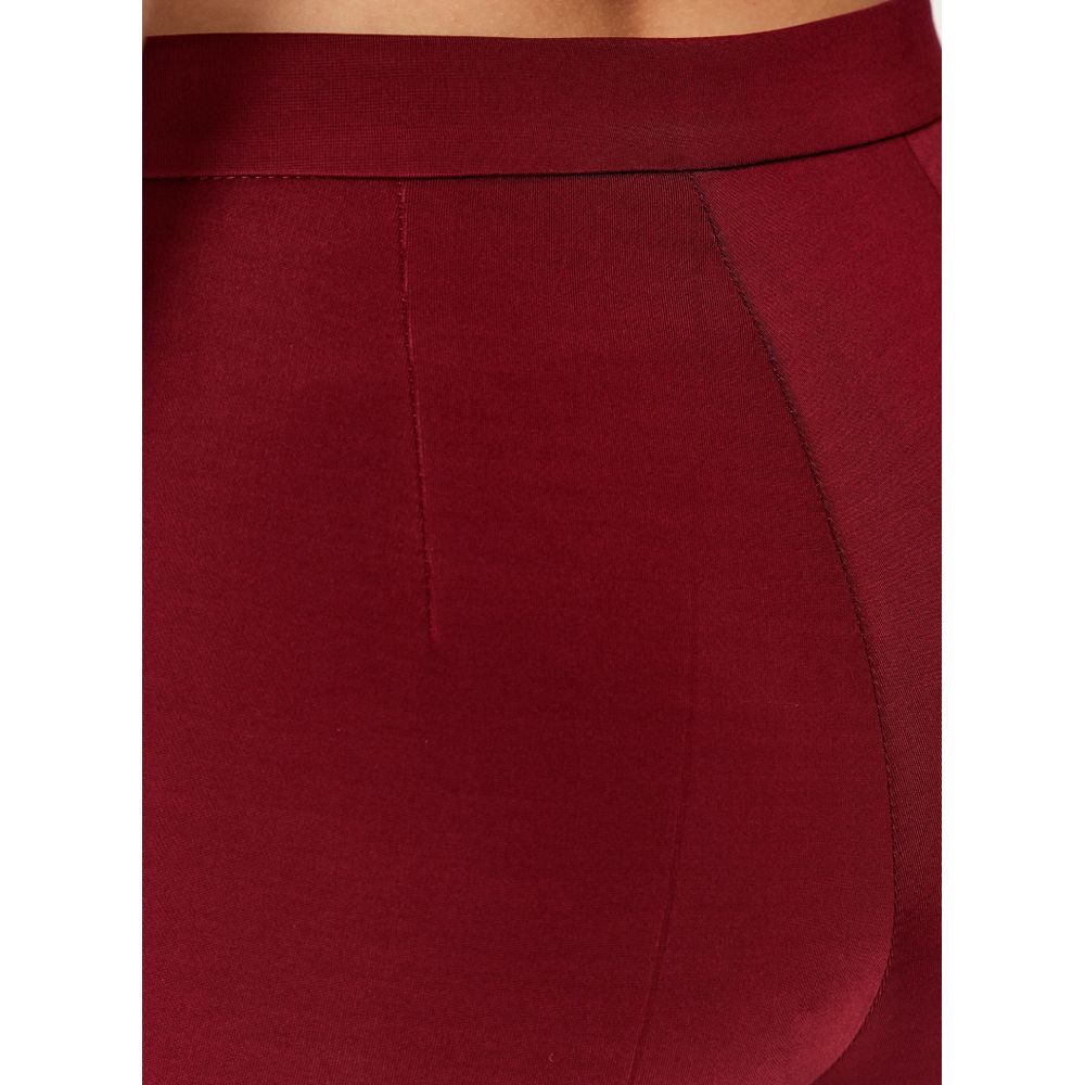PINKO Red Viscose Women Trouser PINKO
