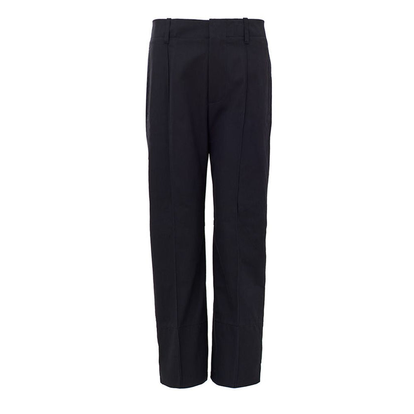 Bottega Veneta Navy Blue Cotton Pant Bottega Veneta