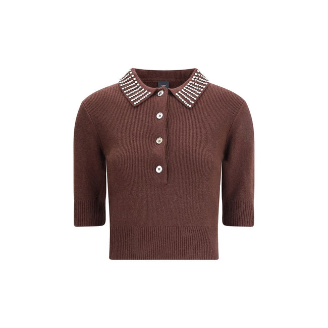 PINKO Emilia Sweater with strass PINKO