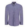 Hugo Boss Blue Cotton Men Shirt Hugo Boss