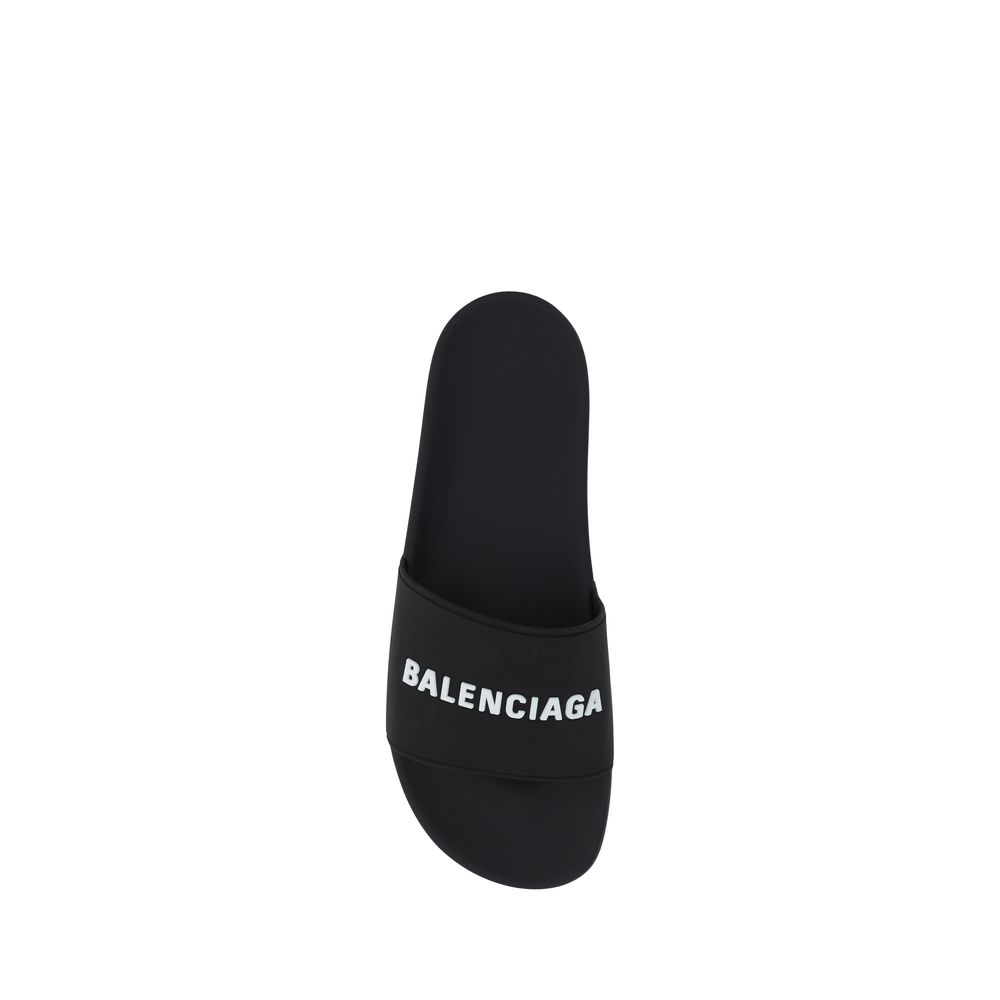 Balenciaga Rubber Pool Sandals Balenciaga