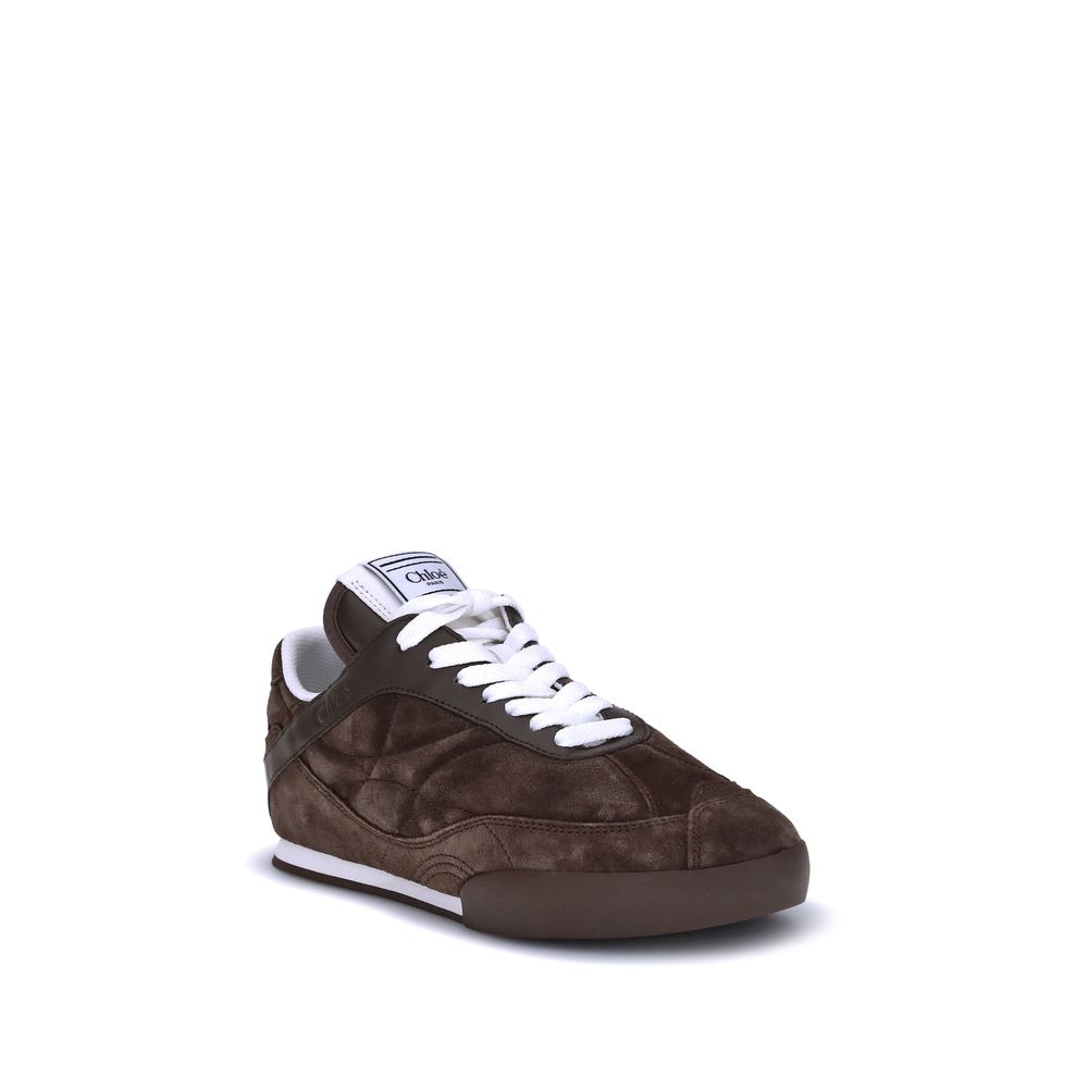 Chloé Suede Kick Sneakers Chloé