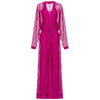 PINKO Purple Nylon Dress PINKO