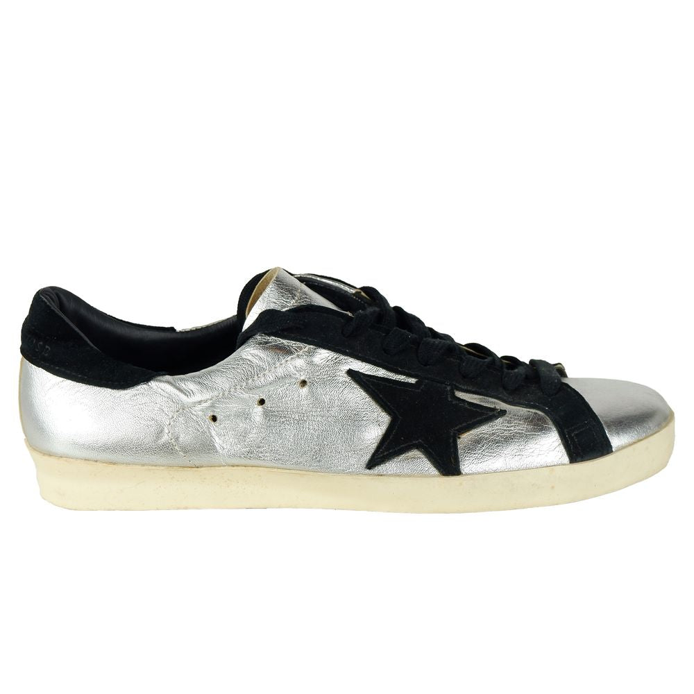 Golden Goose Gray Calfskin Sneaker Golden Goose