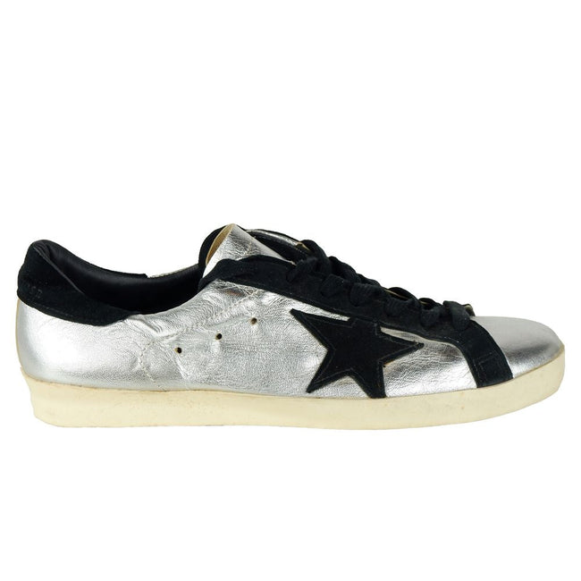 Golden Goose Gray Calfskin Sneaker Golden Goose