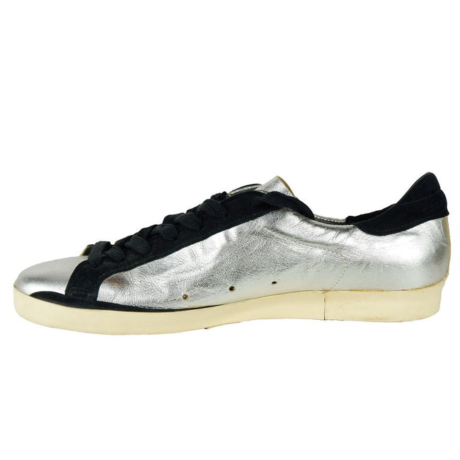Golden Goose Gray Calfskin Sneaker Golden Goose
