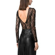 PINKO Black Nylon Women Body PINKO