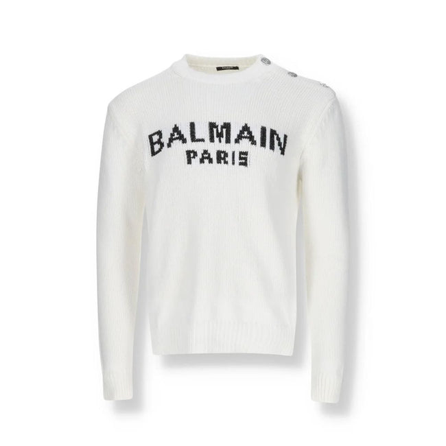 Balmain Cotton Logo Sweater Balmain