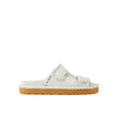 Bottega Veneta Jack Flat Mule Sandals Bottega Veneta