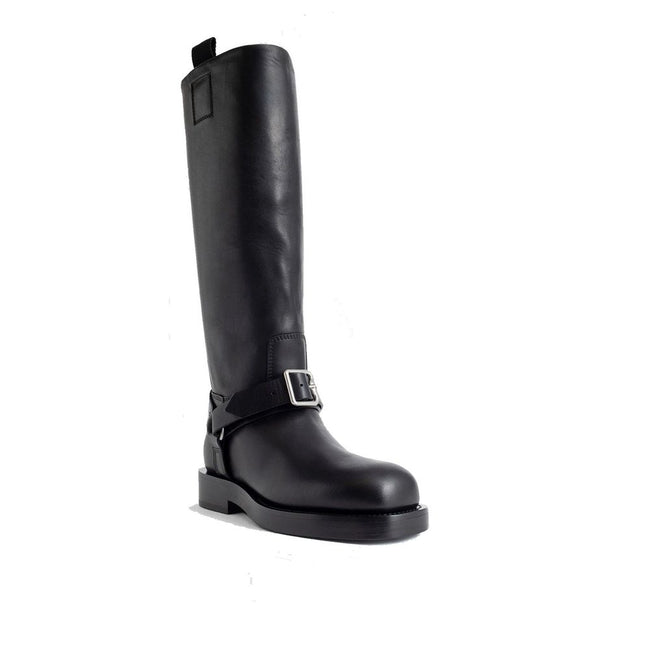Burberry Sadlle High Boots Burberry