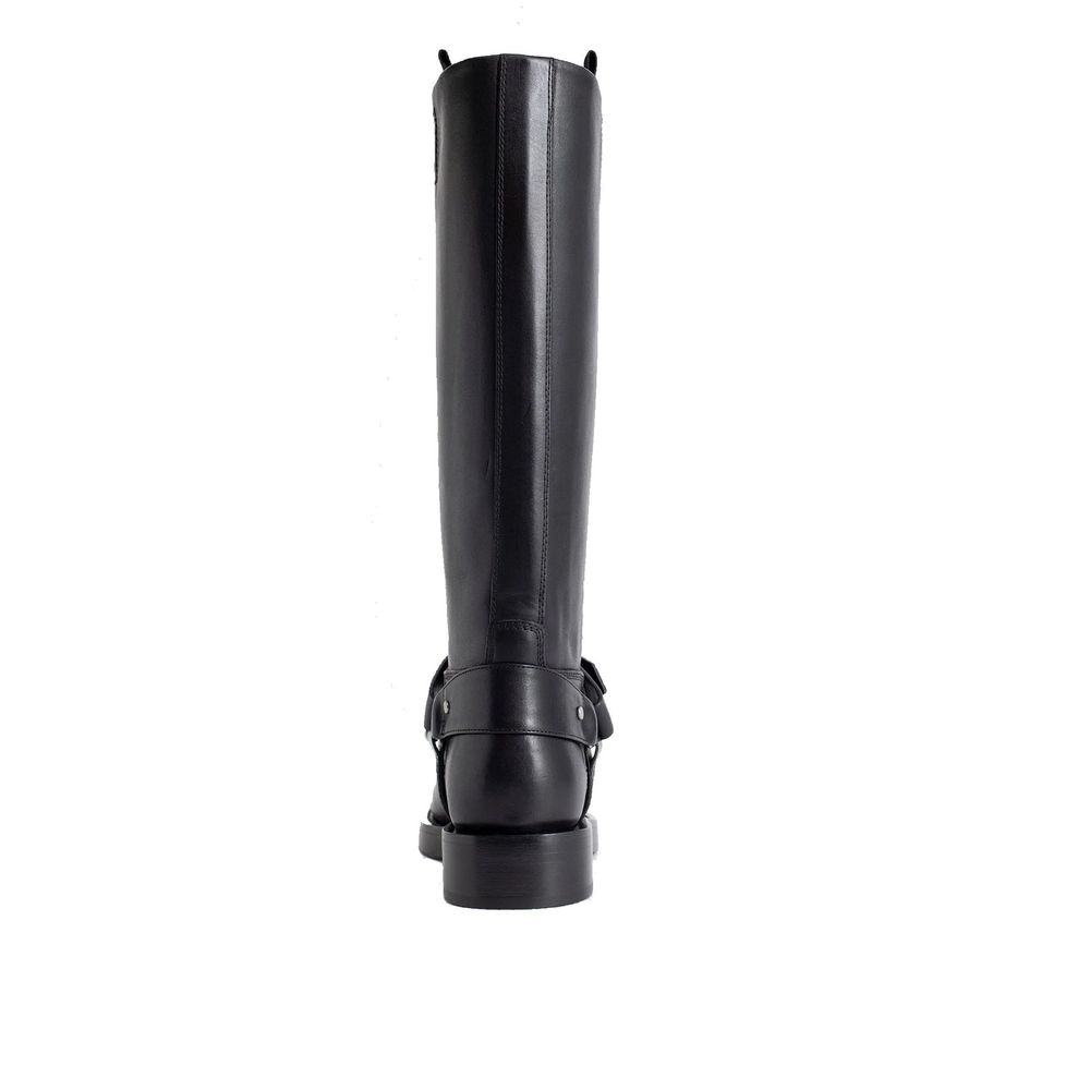 Burberry Sadlle High Boots Burberry