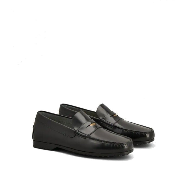 Tod's Penny Leather Loafers Tod's