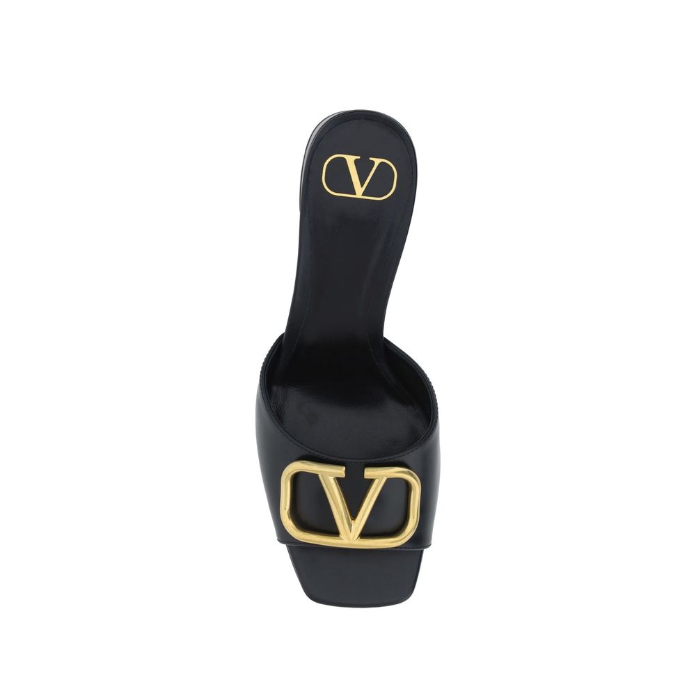 Valentino Garavani Vlogo Leather Sandals Valentino Garavani