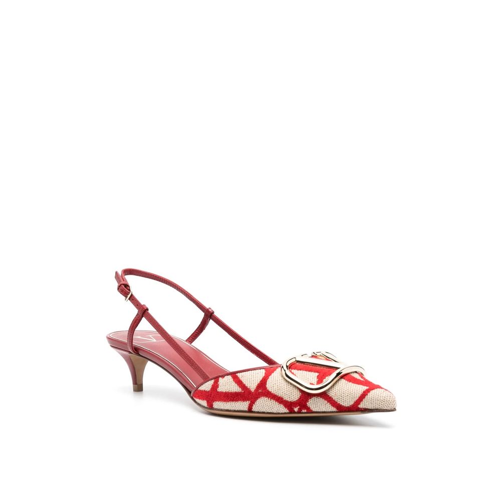 Valentino Garavani Toile Iconographe Pumps Valentino Garavani