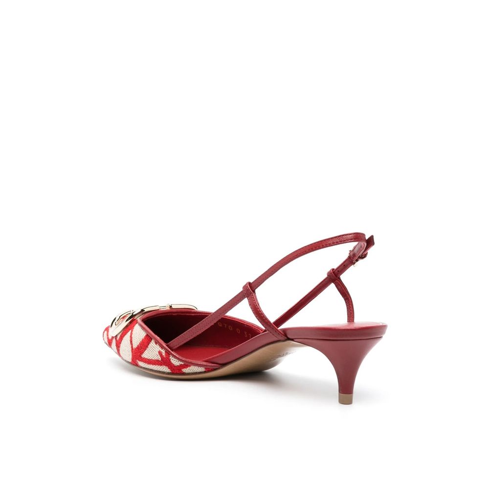 Valentino Garavani Toile Iconographe Pumps Valentino Garavani