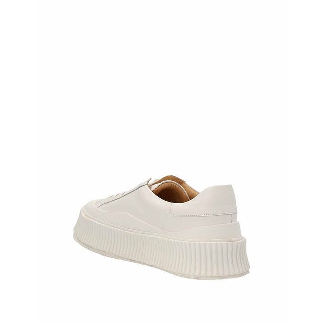 Jil Sander Maxi Sole Leather Sneakers Jil Sander