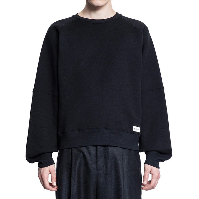 Saint Laurent Cotton Logo Sweatshirt Saint Laurent