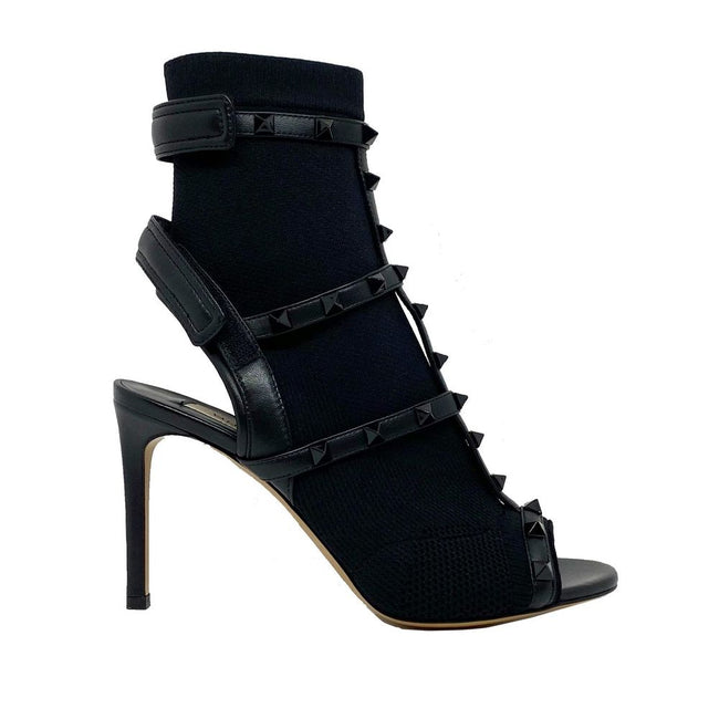 Valentino Garavani Valentino Rockstud Sock Heel Sandals Valentino Garavani
