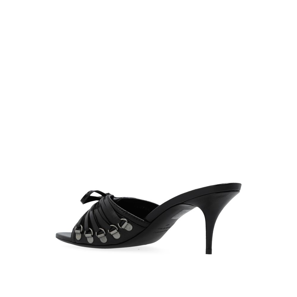 Balenciaga Cagole 70 Leather Sandals Balenciaga