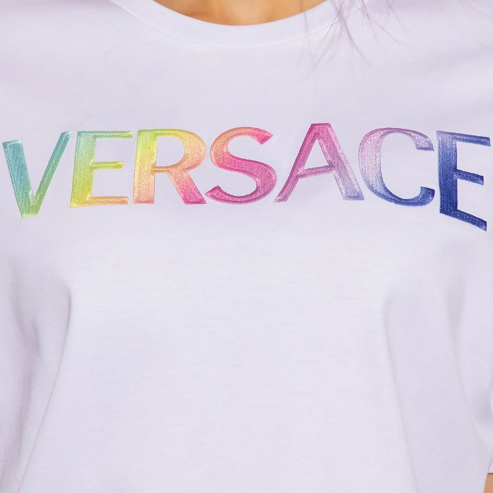 Versace Cotton Logo T-Shirt Versace
