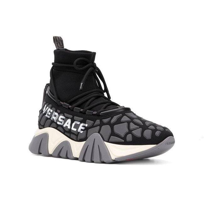 Versace Squalo Drawstring Sneakers Versace