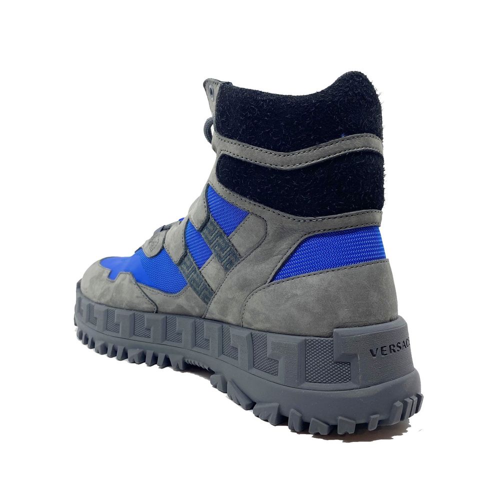 Versace Suede Hiking Boots Versace