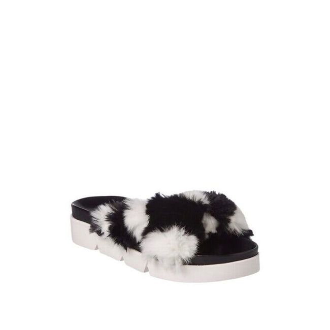 Stuart Weitzman Fur Slippers Stuart Weitzman