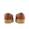 Valentino Garavani Logo-Plaque Leather Espadrilles Valentino Garavani