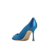 Manolo Blahnik Maida 090 Satin Pumps Manolo Blahnik