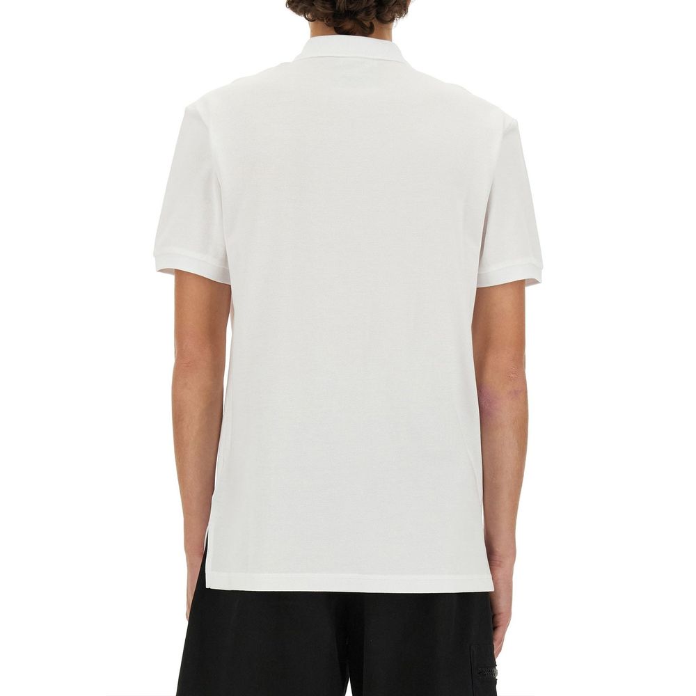 Moschino Couture In Love We Trust Cotton Polo Moschino Couture