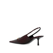Saint Laurent 'Carine' Leather Slingback Pumps Saint Laurent