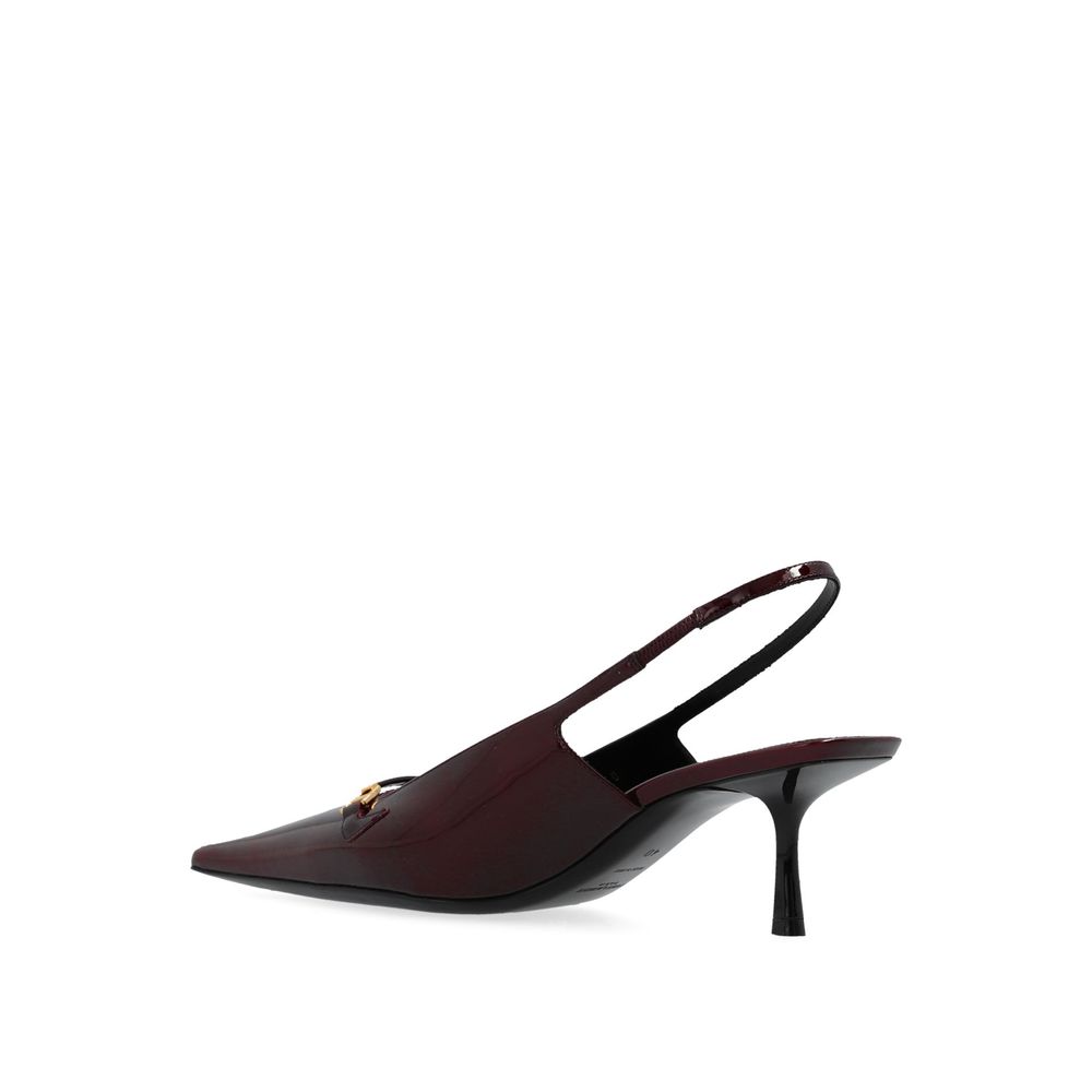 Saint Laurent 'Carine' Leather Slingback Pumps Saint Laurent
