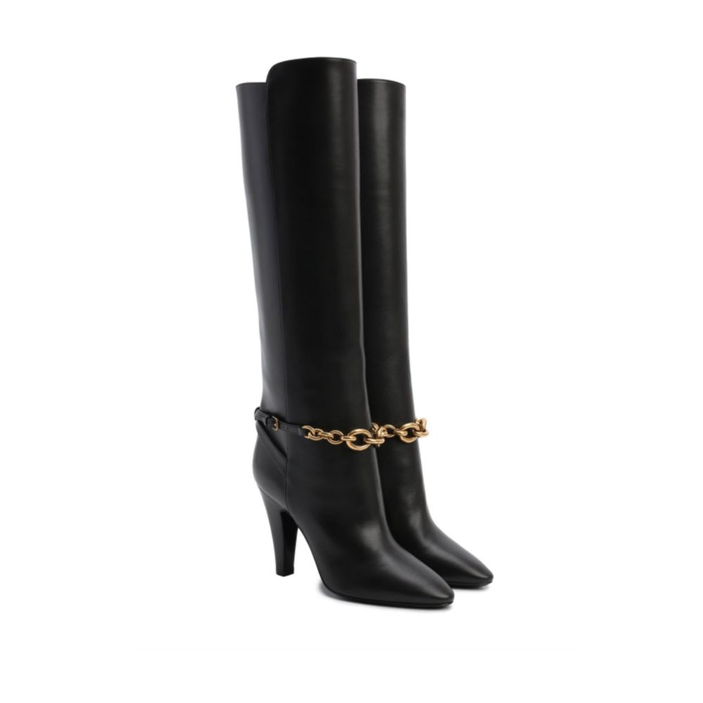 Saint Laurent Leather Boots Saint Laurent