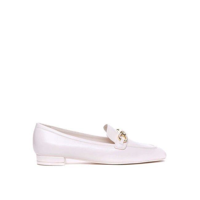 Stuart Weitzman Signature Square Leather Loafers Stuart Weitzman