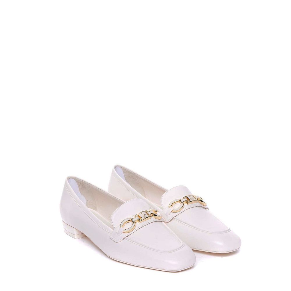 Stuart Weitzman Signature Square Leather Loafers Stuart Weitzman