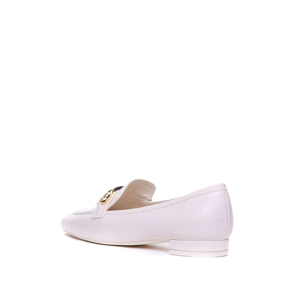 Stuart Weitzman Signature Square Leather Loafers Stuart Weitzman