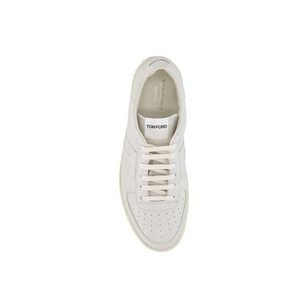 Tom Ford Leather Logo Sneakers Tom Ford