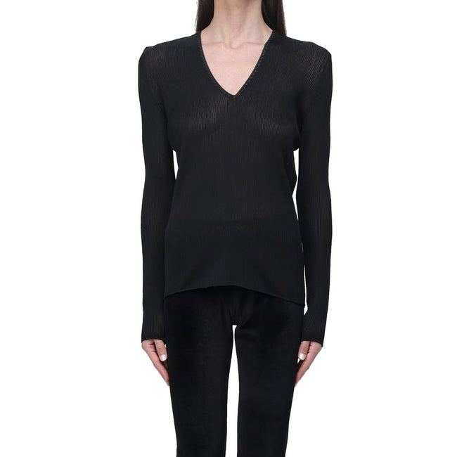 Tom Ford Sheer Fine-Ribbed Top Tom Ford